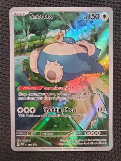 Snorlax 051 Sv: Scarlet & Violet English - Promo Cards - Holo - NM - Image 1