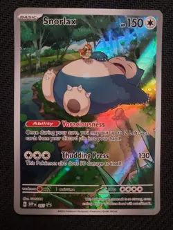Snorlax 051 Sv: Scarlet & Violet English - Promo Cards - Holo - NM - Image 2