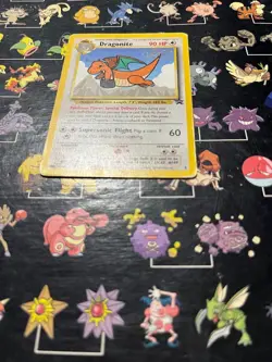 Pokemon TCG Dragonite #5 Black Star Promo, WB the First Movie, Stamped Card - MP - Image 4