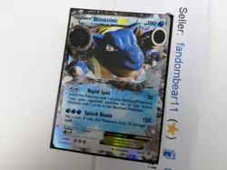 Blastoise EX BLACK STAR PROMO card ULTRA RARE XY30 XY Pokemon TCG 2014 - Image 4
