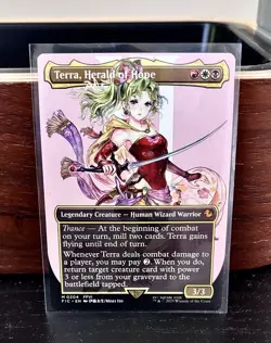 Terra, Herald of Hope (Borderless) Commander: Final Fantasy Regular - Image 1