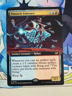 2025 MTG Edge Of Eternities Pinnacle Emissary Extended Art #349 - Image 1