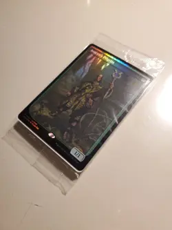 MTG Avacyn’s Pilgrim FOIL TEXTLESS Full Art MagicCon Vegas 2025 Promo NM Sealed - Image 2