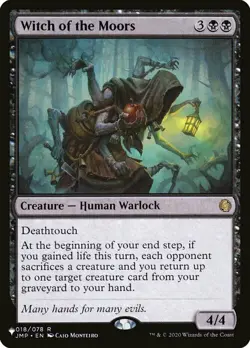 1x Witch of the Moors - The List NM-Mint, English Mystery Booster / The List MTG - Image 1