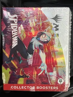 Magic the Gathering Marvel Spiderman Collector Booster Box Display - Image 1