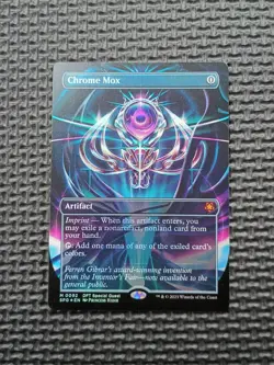 Chrome Mox M 0092 (Borderless) Special Guests Foil MTG - Image 1