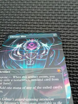 Chrome Mox M 0092 (Borderless) Special Guests Foil MTG - Image 4