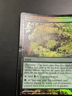 FOIL Mosswort Bridge | MtG Magic Lorwyn | English | LP w/ Slight Bnder Ding - Image 3