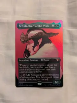 Selvala, Heart Of The Wilds (Borderless) Commander Masters Foil - Image 2