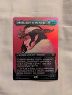 Selvala, Heart Of The Wilds (Borderless) Commander Masters Foil - Image 3