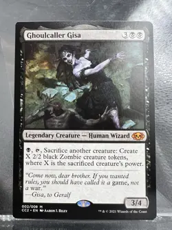 Ghoulcaller Gisa Commander Collection: Black Regular - Image 1