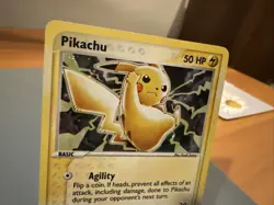 2003 Pokemon Pikachu #12 Black Star Promo Holo - Image 3