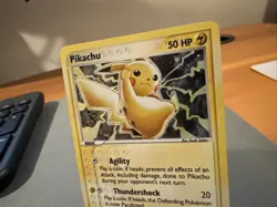 2003 Pokemon Pikachu #12 Black Star Promo Holo - Image 4