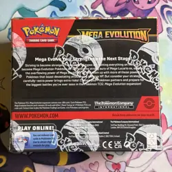 Pokemon TCG Mega Evolution ENHANCED BOOSTER BOX Factory Sealed 36 Packs English - Image 2