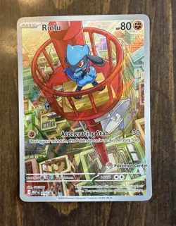 Mega Evolutions - Riolu Stamped Pokemon Center Promo - Image 1