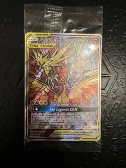 Sealed Pokemon TCG Moltres Zapdos & Articuno GX Tag Team SM210 Promo #1 - Image 1