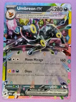 Umbreon ex 060/131 Sv: Prismatic Evolutions Holo Pokemon TCG (NM) - Image 1