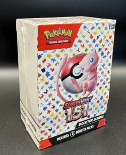 Pokemon Scarlet Violet 151 Booster Bundle 6-Pack, Factory-Sealed - Image 1
