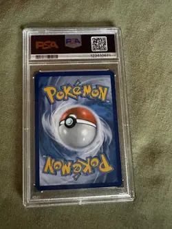 2015 Pokemon XY Full Art M Rayquaza EX #105 Roaring Skies PSA 7 - Image 2