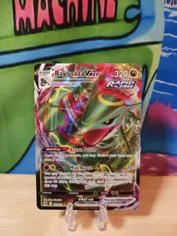 Pokemon TCG Rayquaza VMAX Crown Zenith 102/159 Holo Ultra Rare NM/M - Image 1
