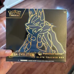 🔥Pokemon Center ETB Mega Evolution Lucario Elite Trainer Box New Sealed‼ - Image 1