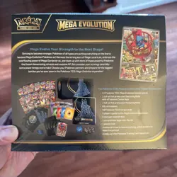 🔥Pokemon Center ETB Mega Evolution Lucario Elite Trainer Box New Sealed‼ - Image 2