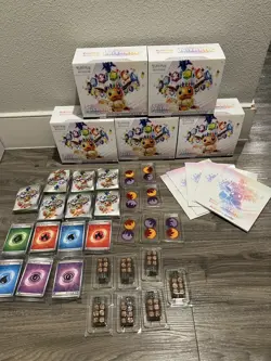 Pokemon Scarlet Violet Prismatic Evolutions ETB Opened - no packs/no promos - Image 1
