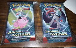 2025 Pokemon Scarlet & Violet Journey Together Sealed Booster Packs Lot Of 11 - Image 1