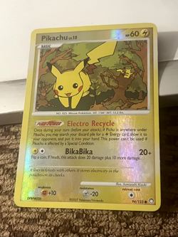Pikachu 94/123 Mysterious Treasures - Reverse Holo - Pokemon TCG 2007 LP - Image 1