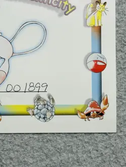 Pokemon Mew Certificate Of Authenticity ID #001899 - One of a Kind - Image 2