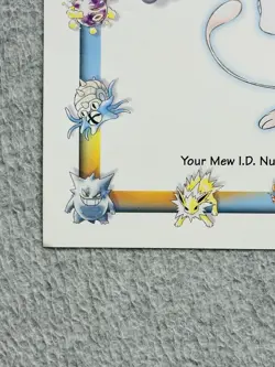 Pokemon Mew Certificate Of Authenticity ID #001899 - One of a Kind - Image 5