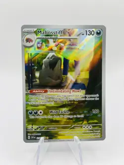 Mabosstiff 218/198 Pokemon Tcg SV01: Scarlet & Violet Base Set Illustration Rare - Image 1