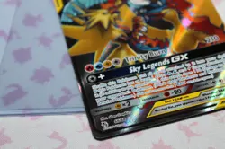 Tag Team Moltres & Zapdos & Articuno GX Full Art 66/68 Hidden Fates Pokemon TCG - Image 4