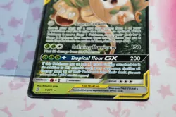 Pokemon TCG Rowlet & Alolan Exeggutor Tag Team GX Unified Minds 1/236 Holo Ultra - Image 3
