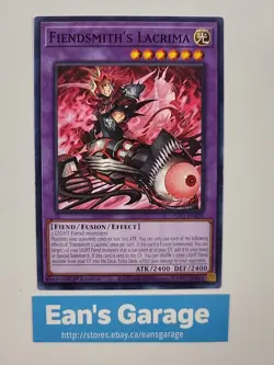 YuGiOh Friendsmith's Lacrima 1st Edition INFO-EN035 common - MN - Image 1