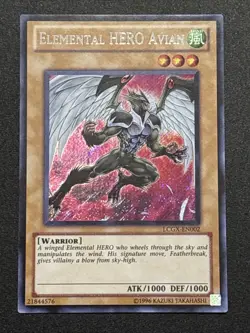 Elemental HERO Avian (Alternate Art) LCGX-EN002 Unlimited Secret Rare VLP - Image 1
