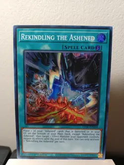 Yugioh! - Rekindling The Ashened - LEDE-EN094- 1st Edition - Super Rare NM - Image 1