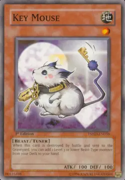 1x (NM) Key Mouse - TSHD-EN036 - Common - 1st Edition YuGiOh - Image 1