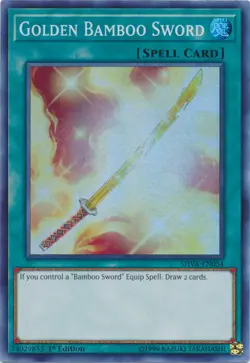 Golden Bamboo Sword - SHVA-EN054 - Super Rare - 1st Edition x1 - Lightly Played - Image 1