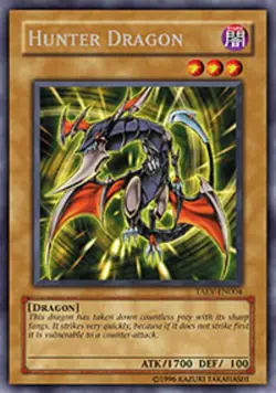 1x (LP) Hunter Dragon - TAEV-EN004 - Rare - 1st Edition YuGiOh - Image 1