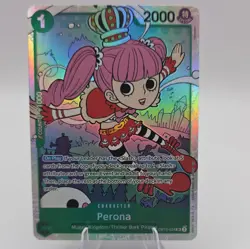 Perona Alt Art SR OP12-034 One Piece TCG Card - Image 1