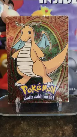 DRAGONITE Stage 3 POKEMON Holo E12 of 12 TOPPS 1999 Trading Card #149 - Image 1