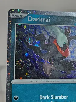 2 SWIRL 🌀 Darkrai 136/197 Cosmos Holo Rare Obsidian Flames Pokemon Card - NM - Image 3
