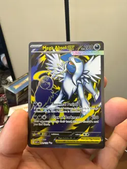 Pokemon Card Mega Absol ex 161/132 - Ultra Rare Full Art - Mega Evolution - Image 2