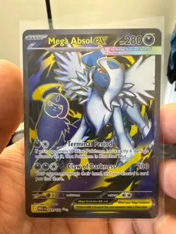 Pokemon Card Mega Absol ex 161/132 - Ultra Rare Full Art - Mega Evolution - Image 4