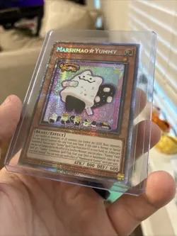 Marshmao Yummy Starlight Rare DOOD Yu-Gi-Oh TCG Card 1st Edition - Image 1