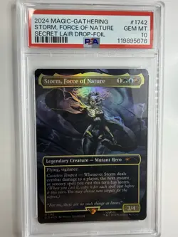 2024 MTG Storm Force Nature Secret Lair Drop Foil Trading Card Game TCG PSA 10 - Image 1