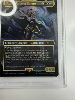 2024 MTG Storm Force Nature Secret Lair Drop Foil Trading Card Game TCG PSA 10 - Image 4