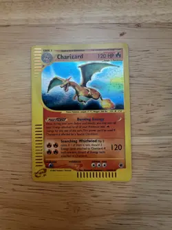 Pokemon TCG Charizard Expedition Holo Card 6/165 E Series E Reader - Image 1