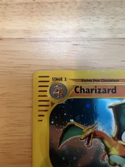 Pokemon TCG Charizard Expedition Holo Card 6/165 E Series E Reader - Image 2